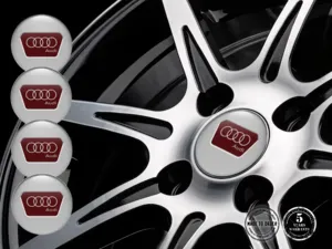 Audi Pegatinas de Rueda Glossy Núcleo Flujo Plasma